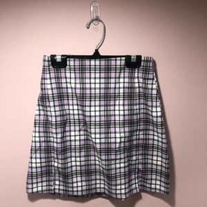 Brandy Melville plaid skirt